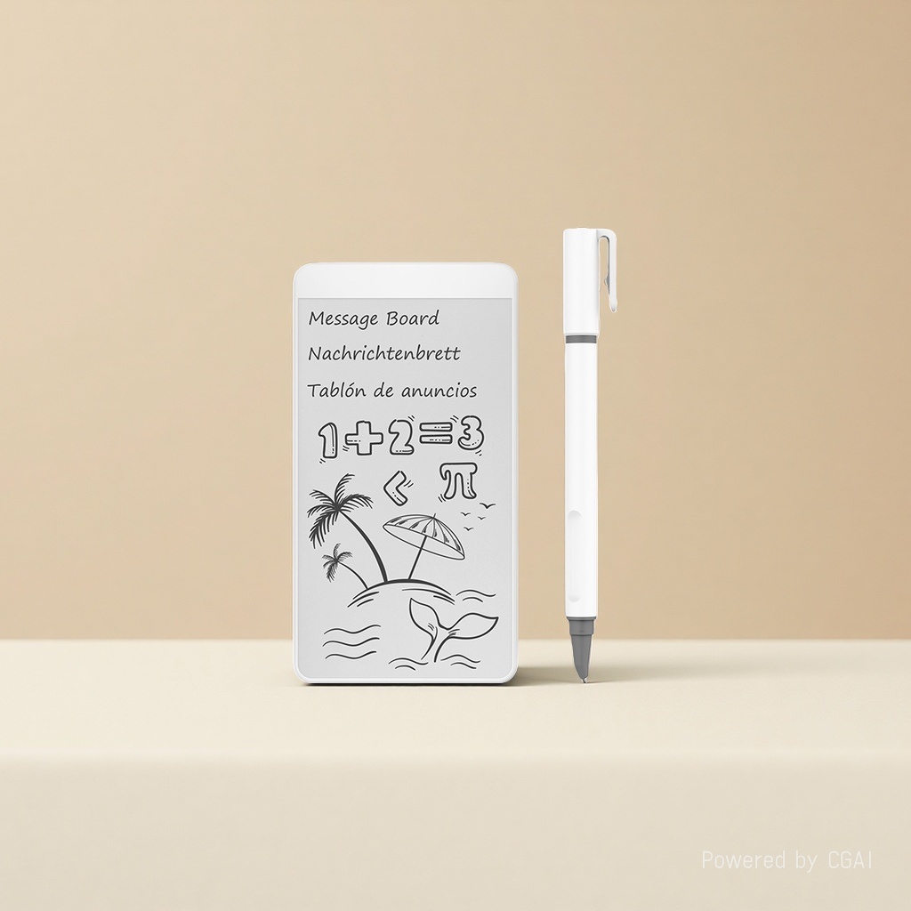 Paperless electronic writing tablet, handwriting drawing tablet, erasable draft board