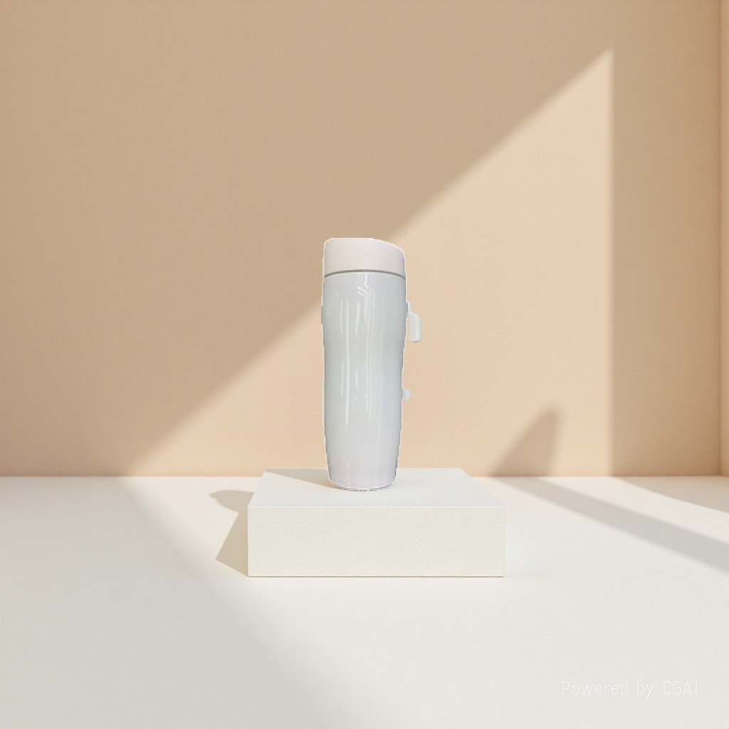 White thermos cup, thermos coffee pot, thermos water bottle, gift, electric kettle accessories, electric thermos water bottle, press-type thermos