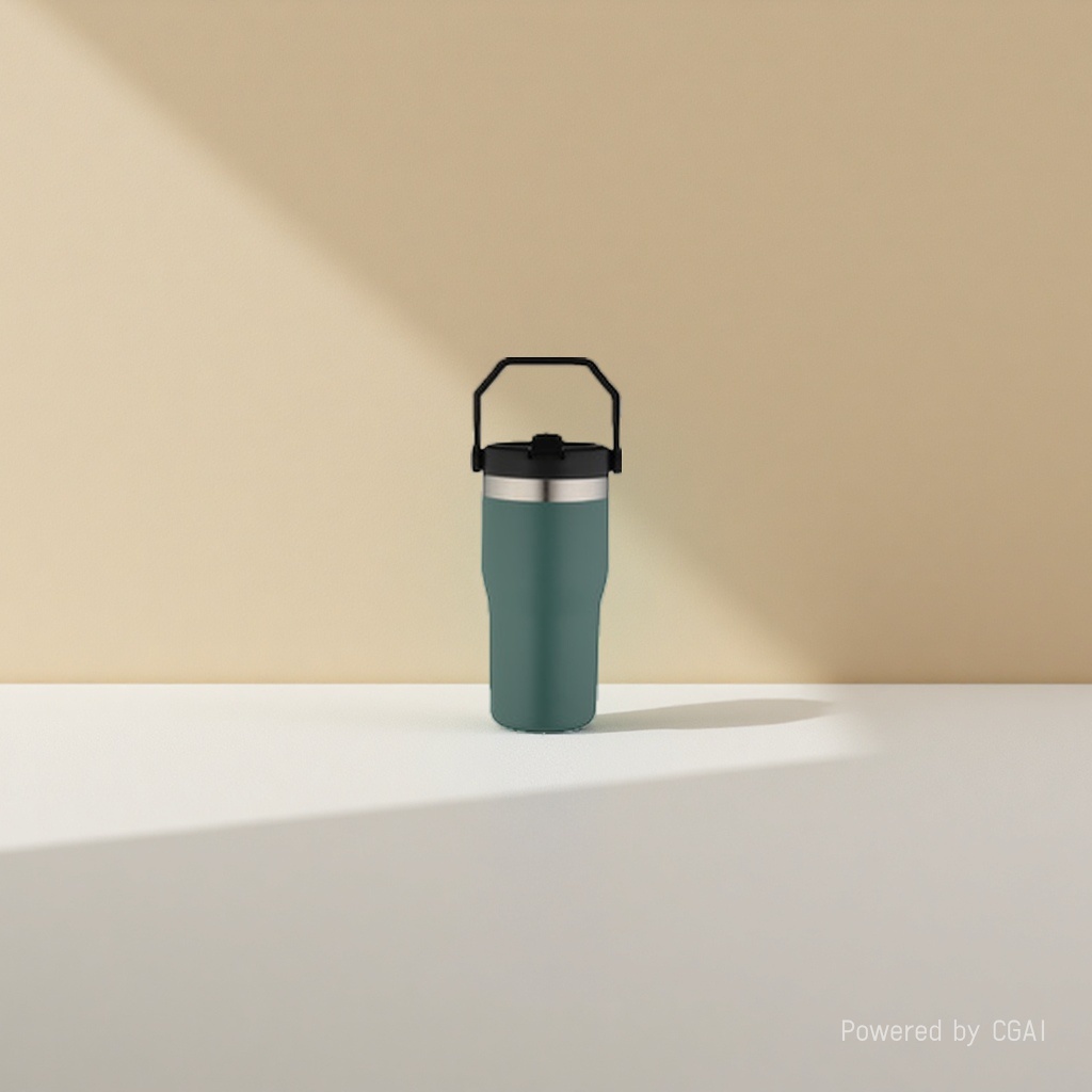 Aislamiento térmico verde taza de vidrio vaso interior de acero inoxidable 304 doble vacío mantener frío y caliente Application Scenario