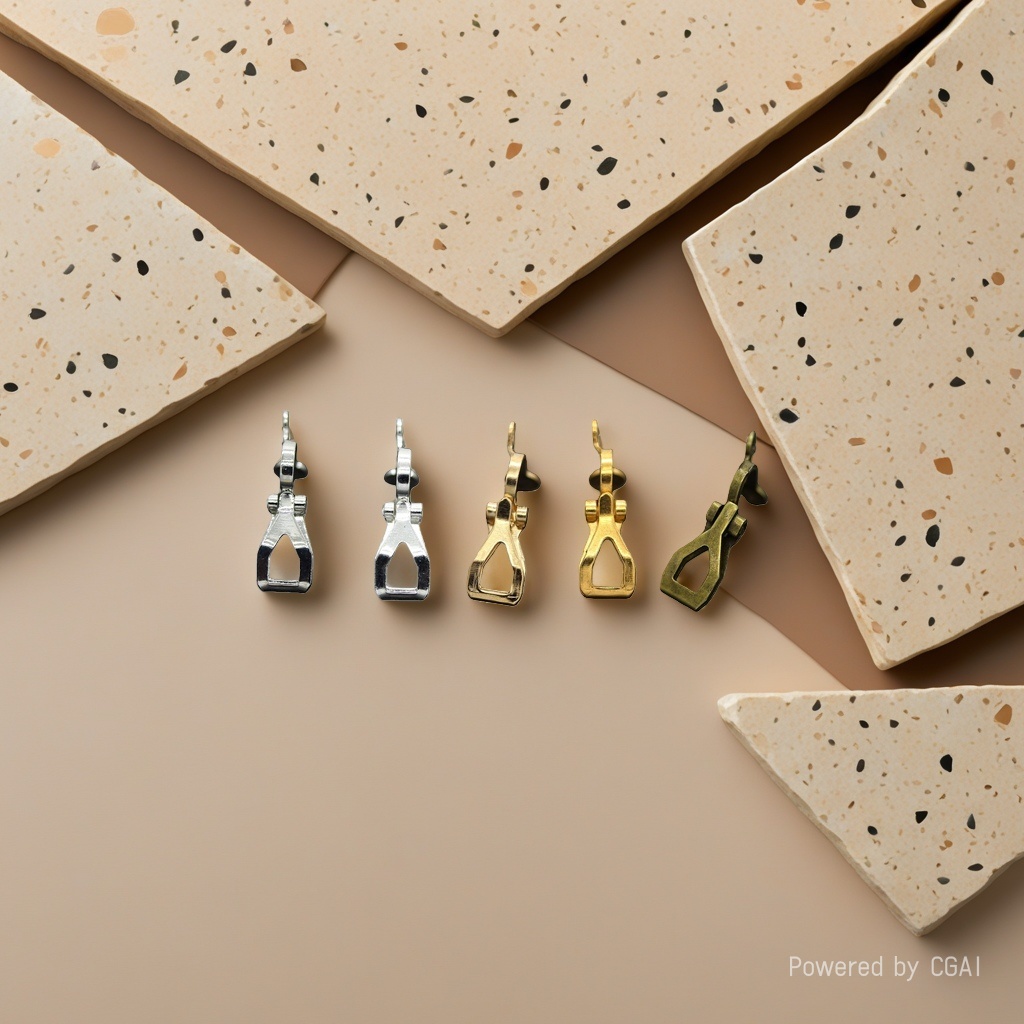 Jewelry accessories, lobster clasp, crochet, ancient method gold accessories, open ring Application Scenario
