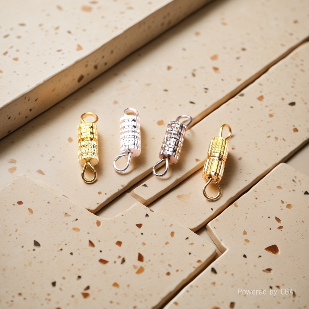 Other accessories and accessories are fashionable and versatile, including metal hairpins, earrings and hooks details Picture