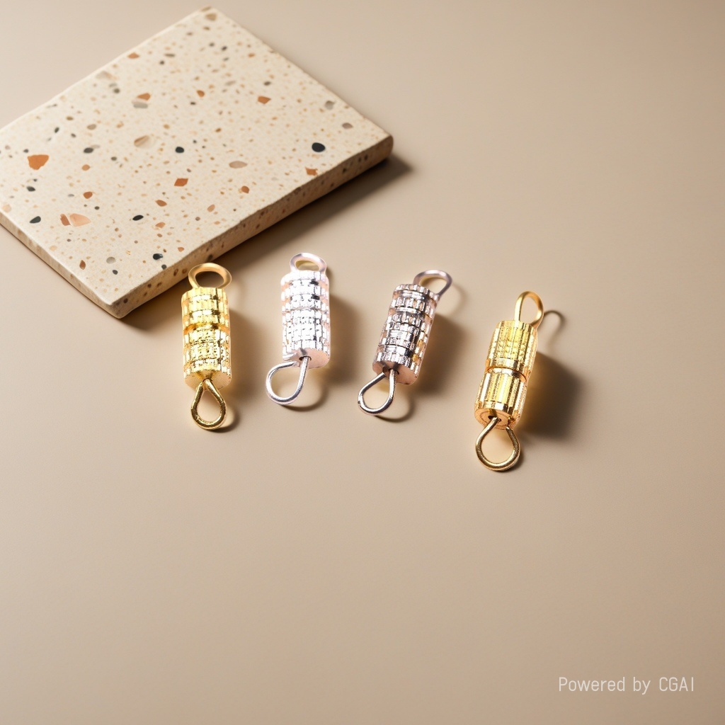 Other accessories and accessories are fashionable and versatile, including metal hairpins, earrings and hooks
