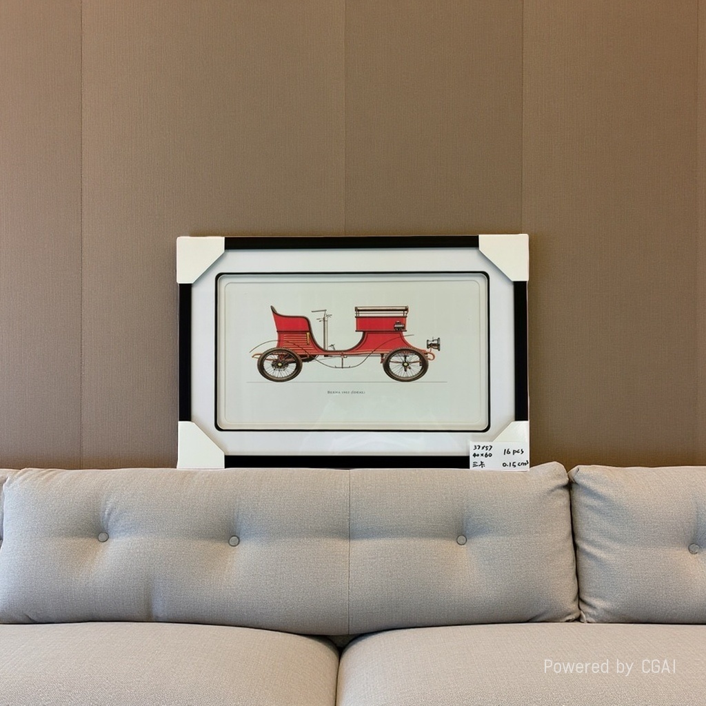 复古汽车家居装饰画相框画框家居装饰工厂直销批发