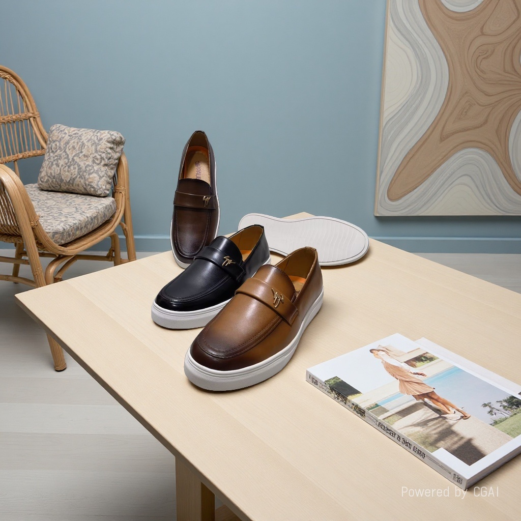 أحذية مين شويس جلدية مقامة للماء، أزياء، أحذية الخريف والشتوية في الهواء الطلق Specification image