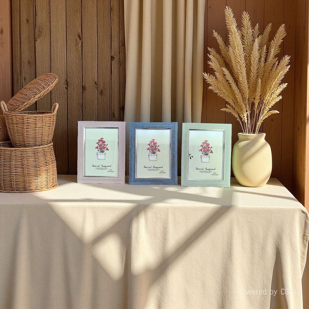 Modern photo frames, rectangular photo frames, European-style decorative photo frames, picture frames, empty frames, mounting and display tables. Factory direct sales and wholesale. Three colors available details Picture