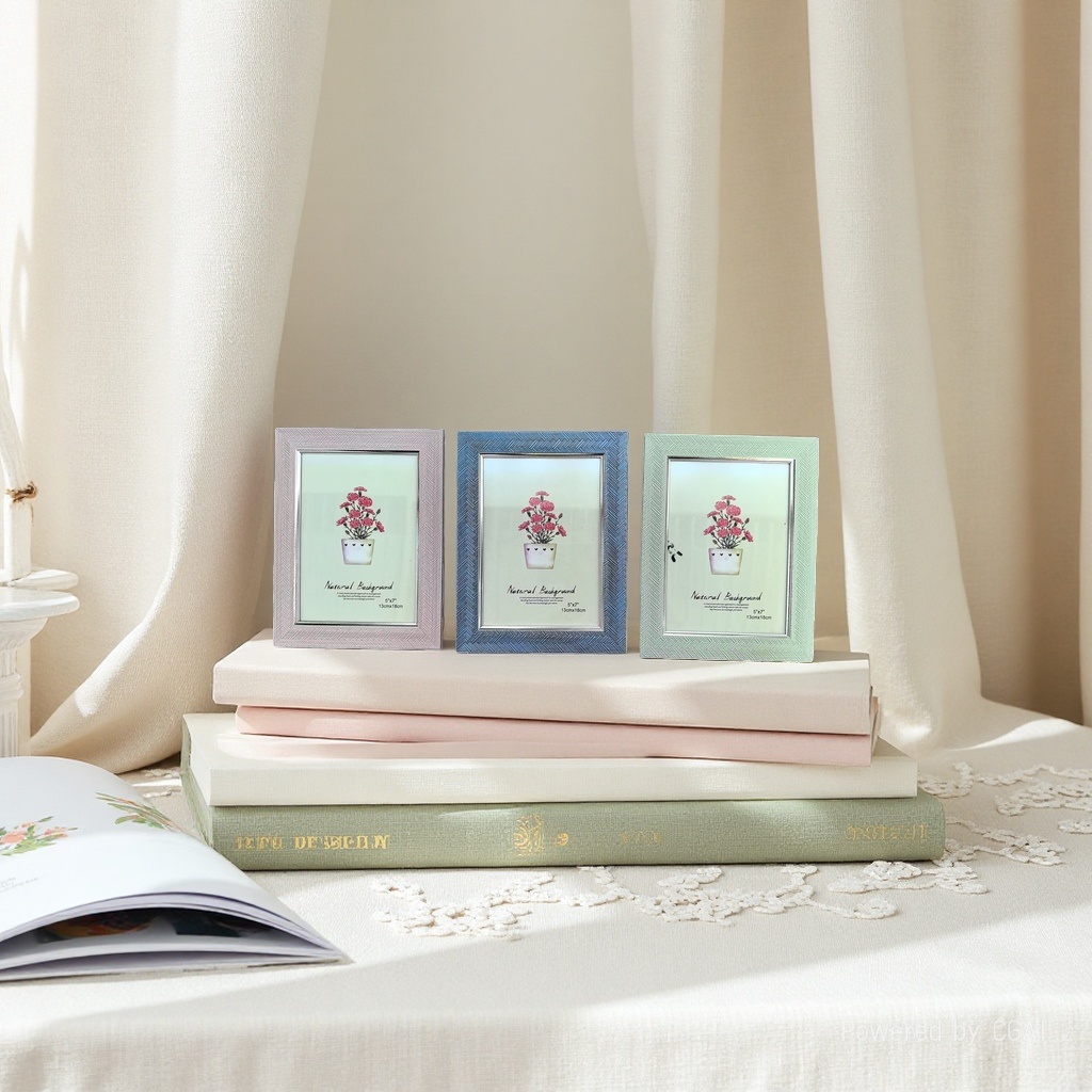 Modern photo frames, rectangular photo frames, European-style decorative photo frames, picture frames, empty frames, mounting and display tables. Factory direct sales and wholesale. Three colors available Specification image