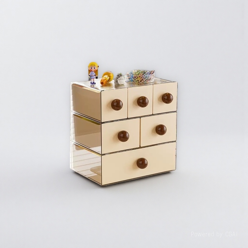 Desktop storage box, drawer-style ins retro style storage box, student desktop miscellaneous storage box, large capacity 143701246 Item Picture