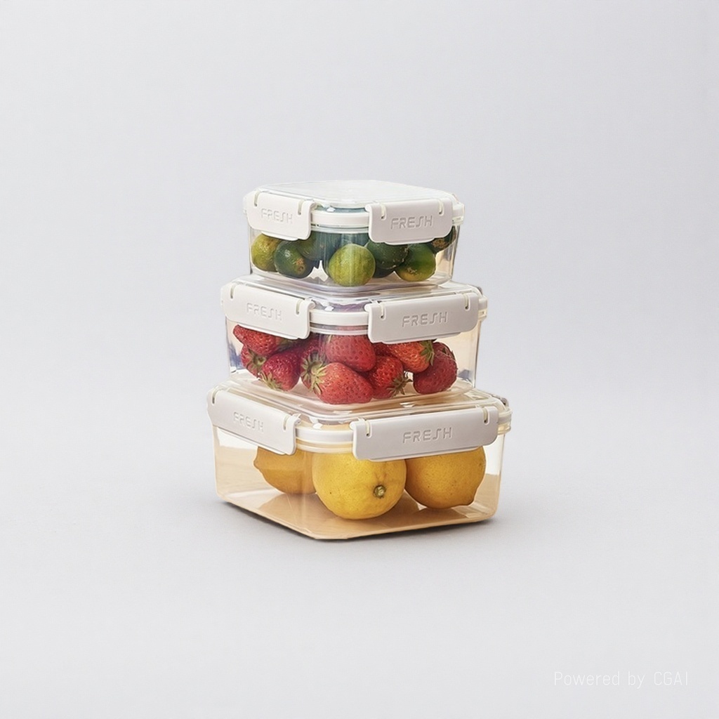 Sealed leak-proof large-capacity kitchen storage box, food preservation box 144404381 Item Picture