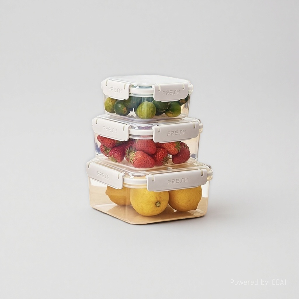 Sealed leak-proof large-capacity kitchen storage box, food preservation box 144404381 details Picture