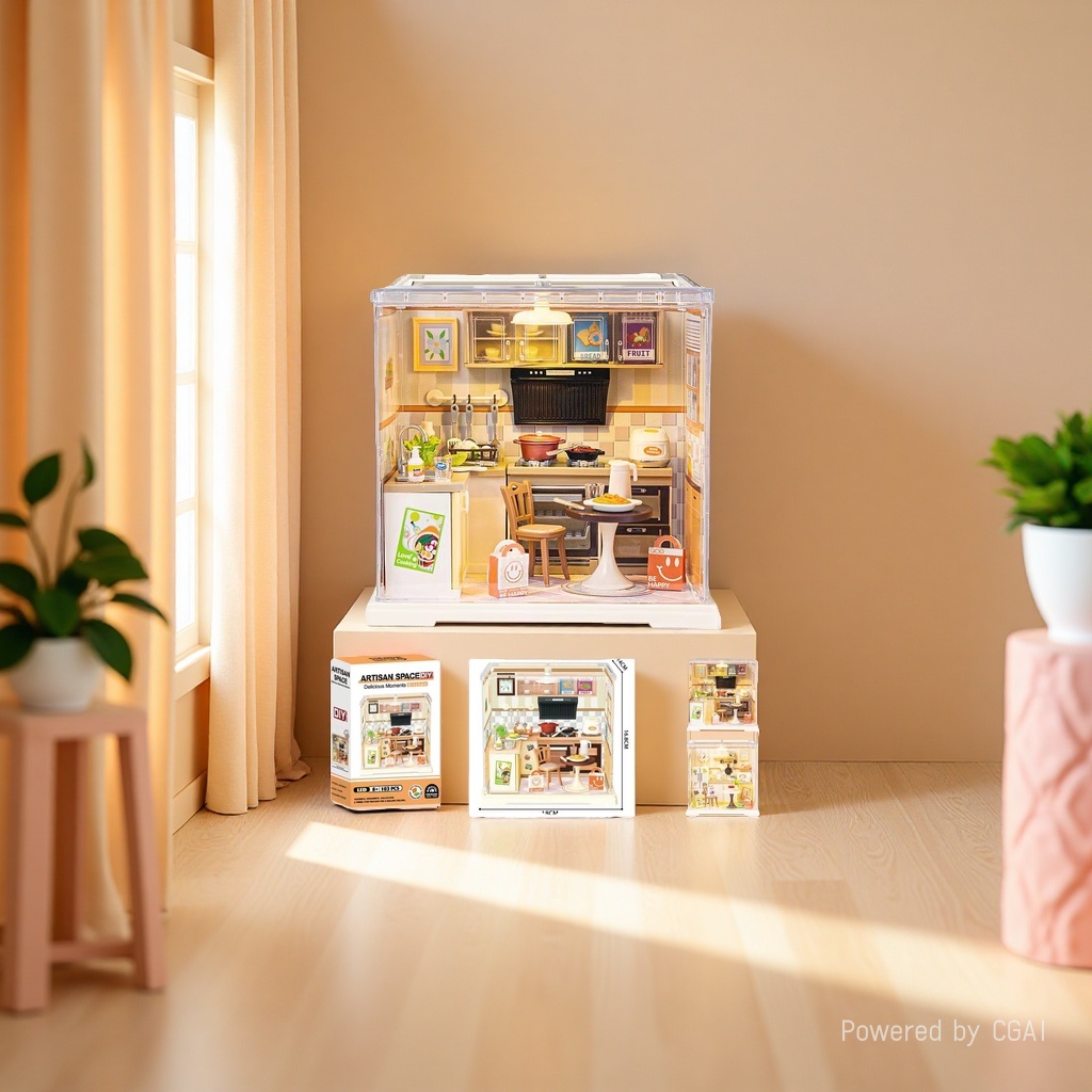 مطابخ مصغرة، ألعاب أطفال، ألعاب أطفال ثلاثية الأبعاد Specification image
