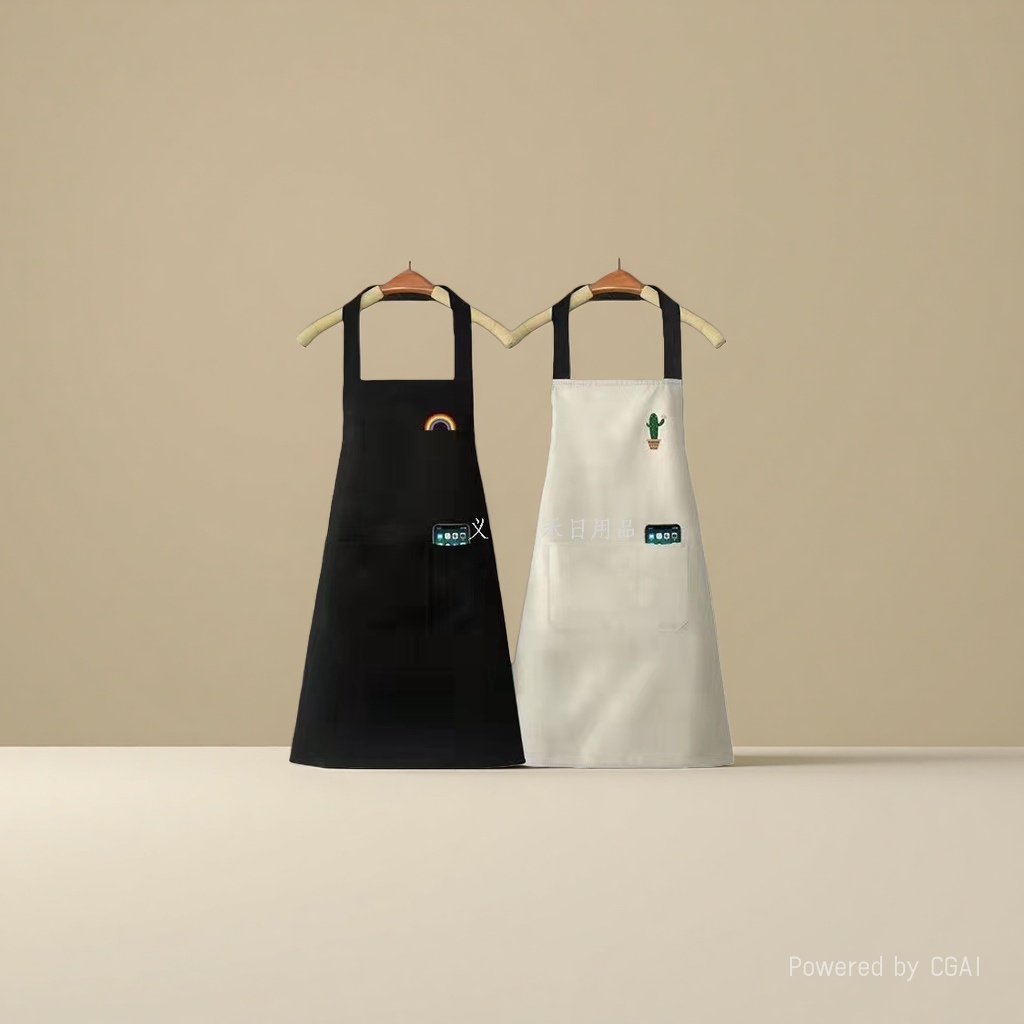 Waterproof fashionable printed washable hand apron 165237877 details Picture