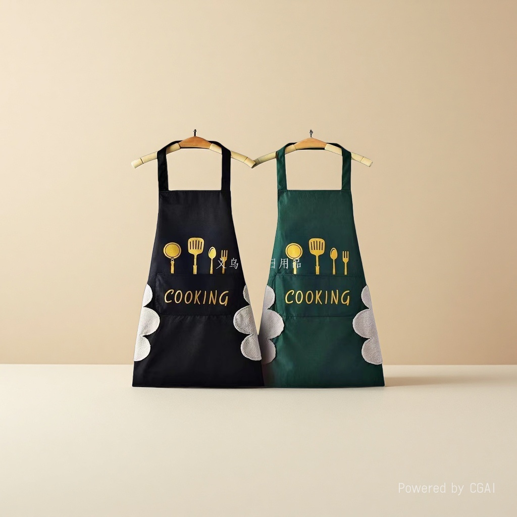 Printed waterproof hand-rubbing custom apron 165751078