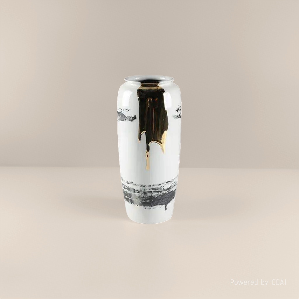 陶瓷/陶瓷手捏花/陶瓷花瓶/陶瓷花/金堡陶瓷产品图