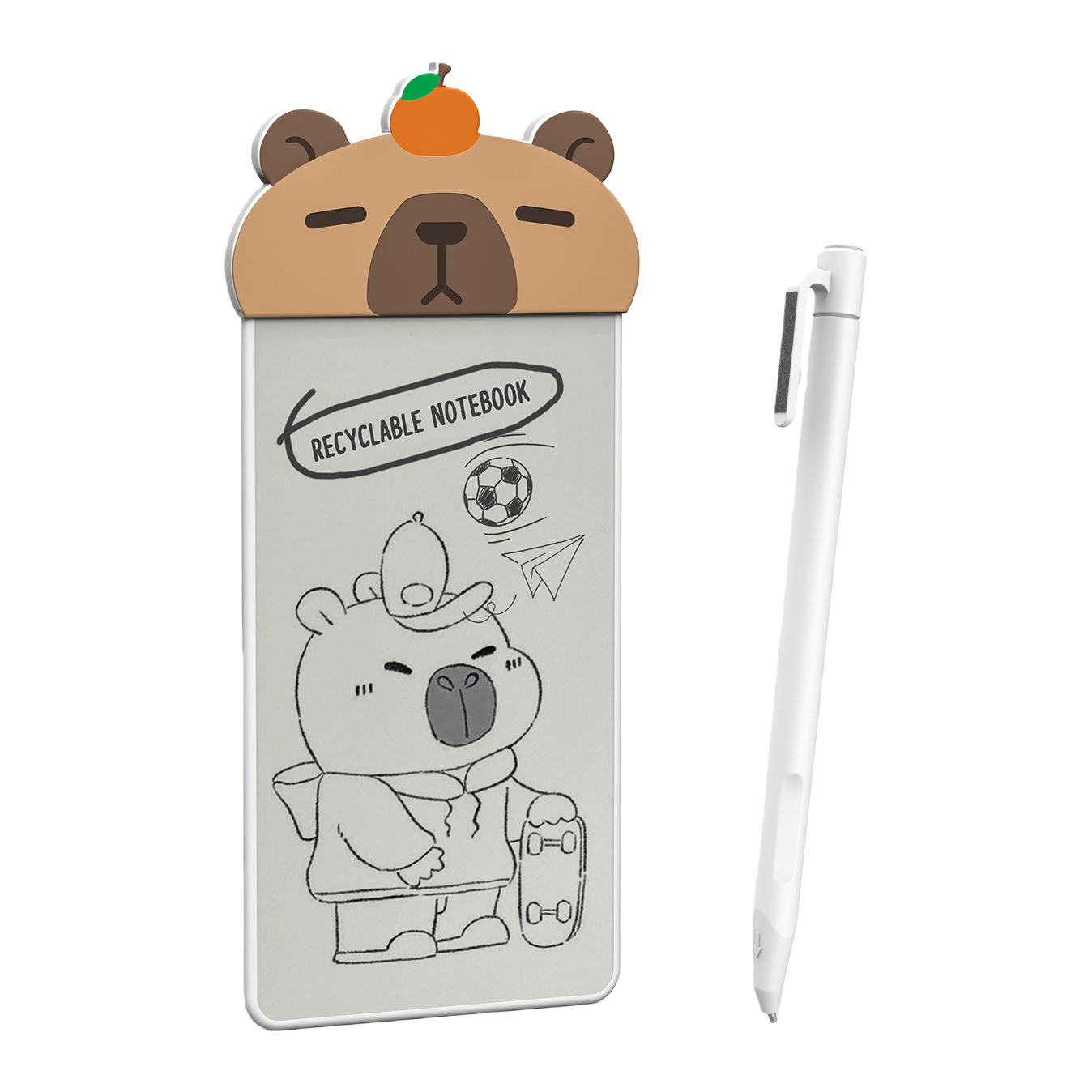 Cartoon bear-shaped notebooks, other drawing stationery, eco-friendly and simple student handbooks Item Picture
