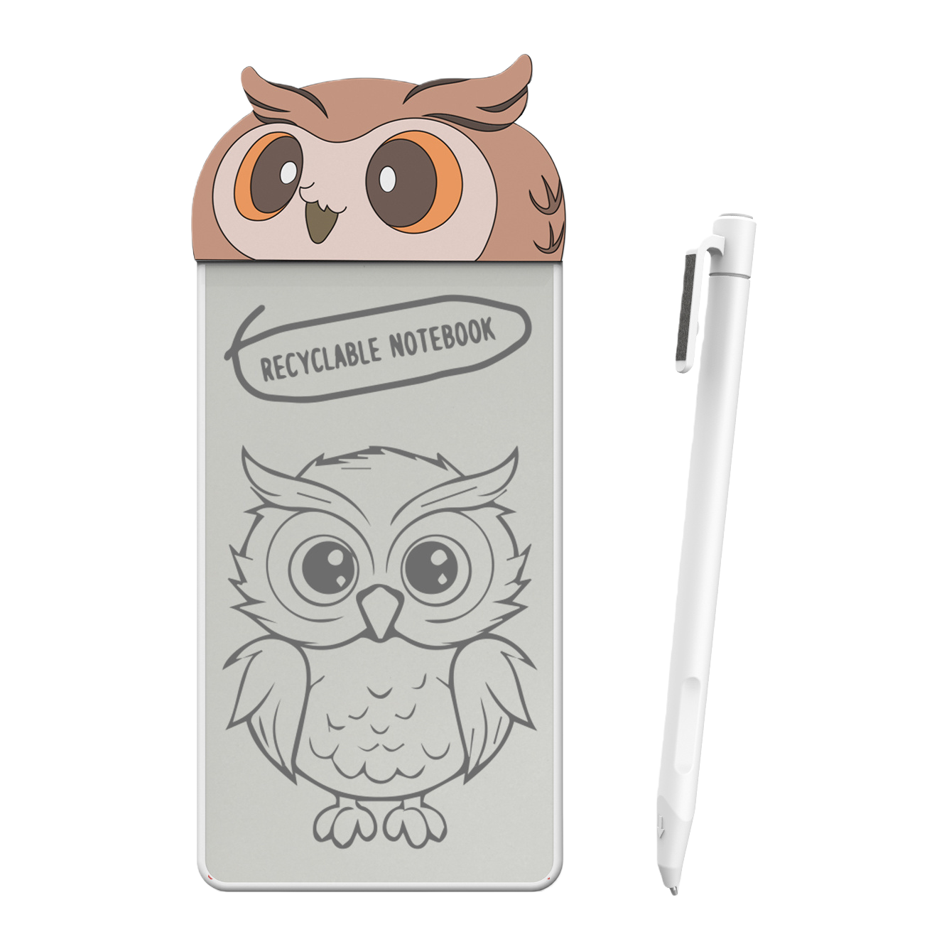 Mi Guang Cartoon owl pattern notepad, other display items, cute office stationery Item Picture