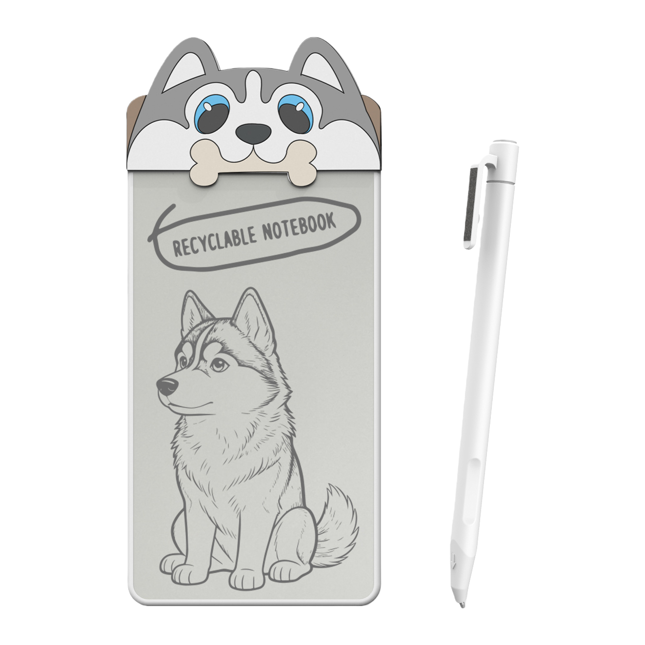 Cartoon husk-shaped sticky notes, other display items, cute office stationery Item Picture
