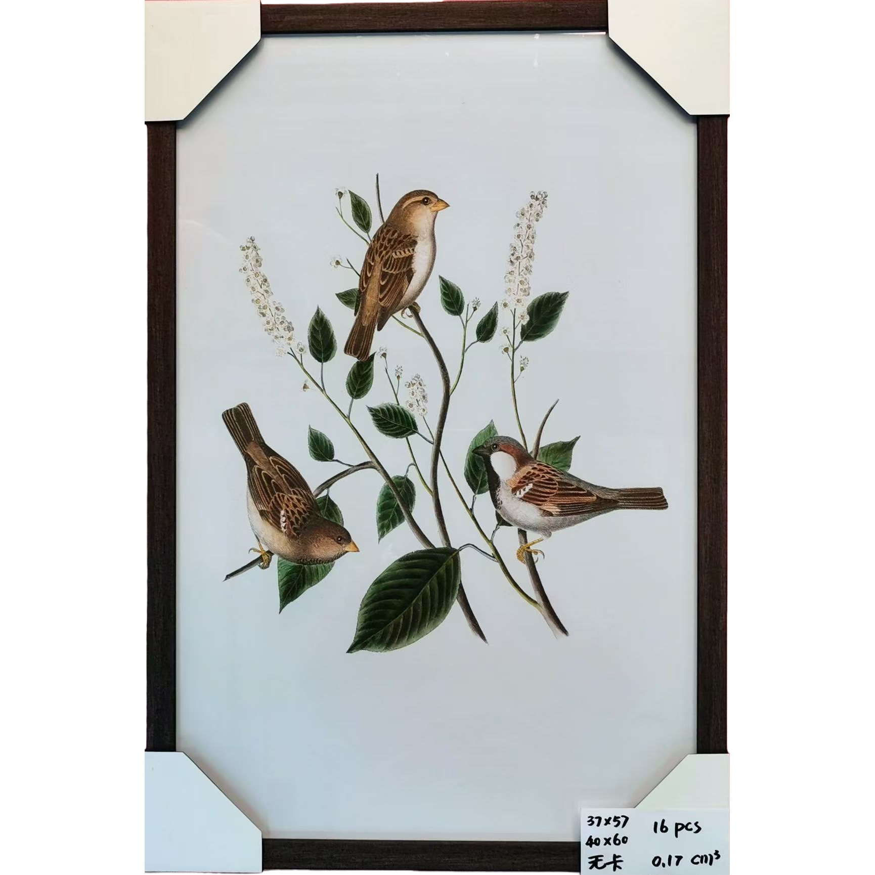 装饰画/装饰画穆斯林/挂画/毛毡装饰画/壁画挂画钻白底实物图