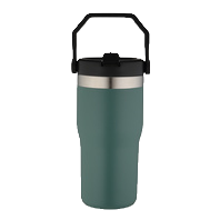 Aislamiento térmico verde taza de vidrio vaso interior de acero inoxidable 304 doble vacío mantener frío y caliente Item Picture