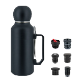 Black insulated electric kettle Item Picture