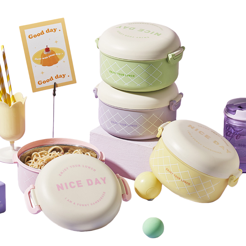 Cute style bento box, food storage box, plastic, stainless steel and glass lunch box Item Picture