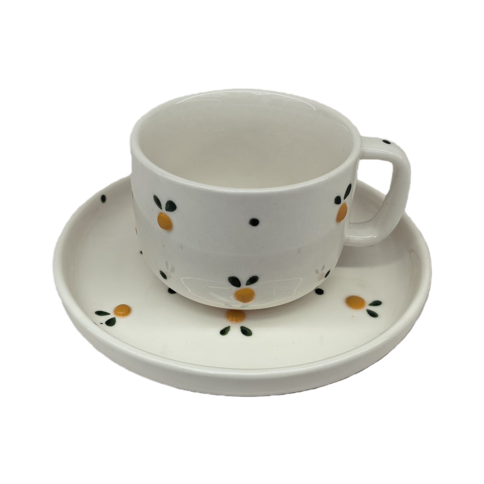 水杯茶杯/茶杯漏/土耳其杯子/茶杯/绿茶水杯白底实物图