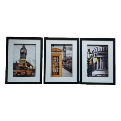 装饰画/装饰画穆斯林/挂画/毛毡装饰画/壁画挂画钻白底实物图