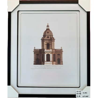 装饰画/装饰画穆斯林/挂画/毛毡装饰画/壁画挂画钻白底实物图