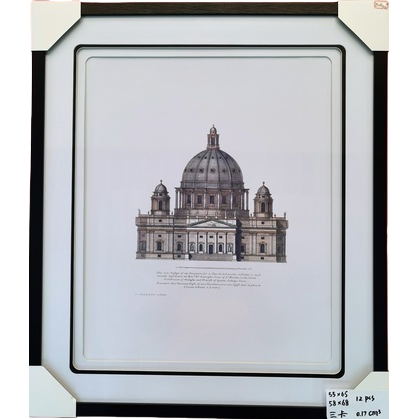 装饰画/装饰画穆斯林/挂画/毛毡装饰画/壁画挂画钻白底实物图