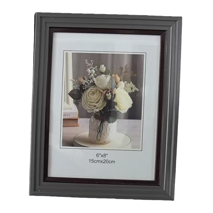 Factory direct sales and wholesale of retro wood-like photo frames, rectangular photo frames, European-style decorative photo frames, picture frames, empty frames, mounting and display tables Item Picture