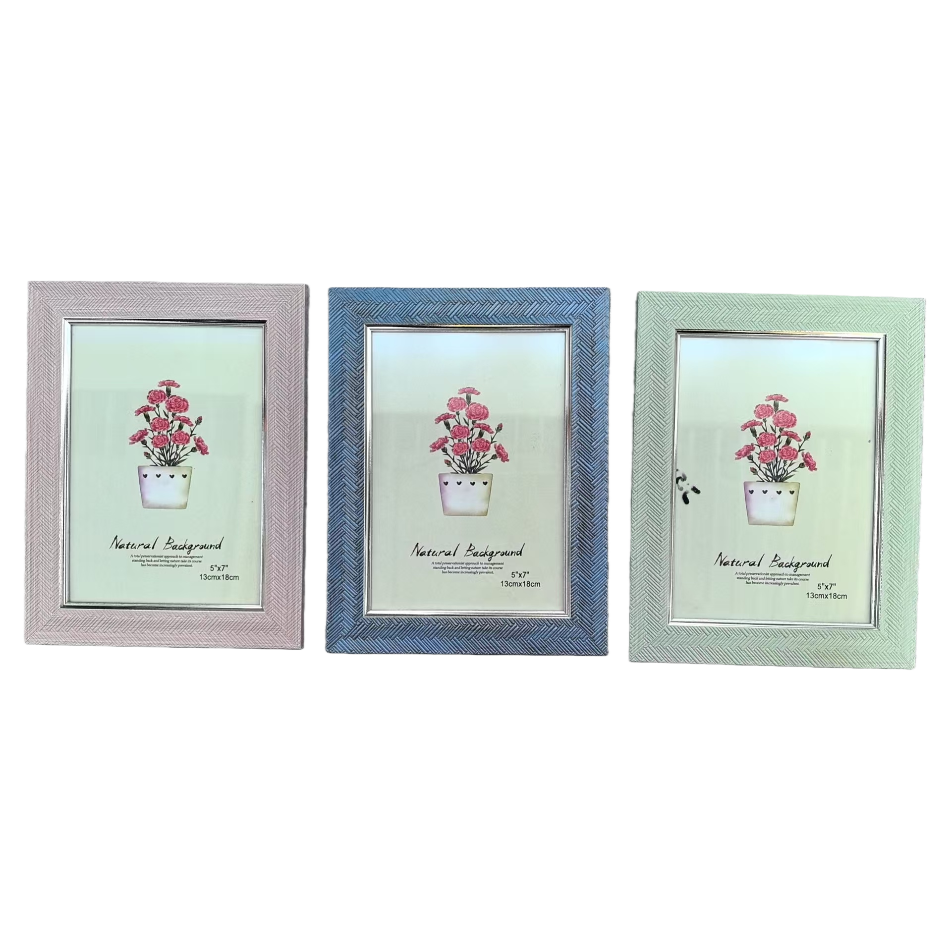 Modern photo frames, rectangular photo frames, European-style decorative photo frames, picture frames, empty frames, mounting and display tables. Factory direct sales and wholesale. Three colors available Item Picture