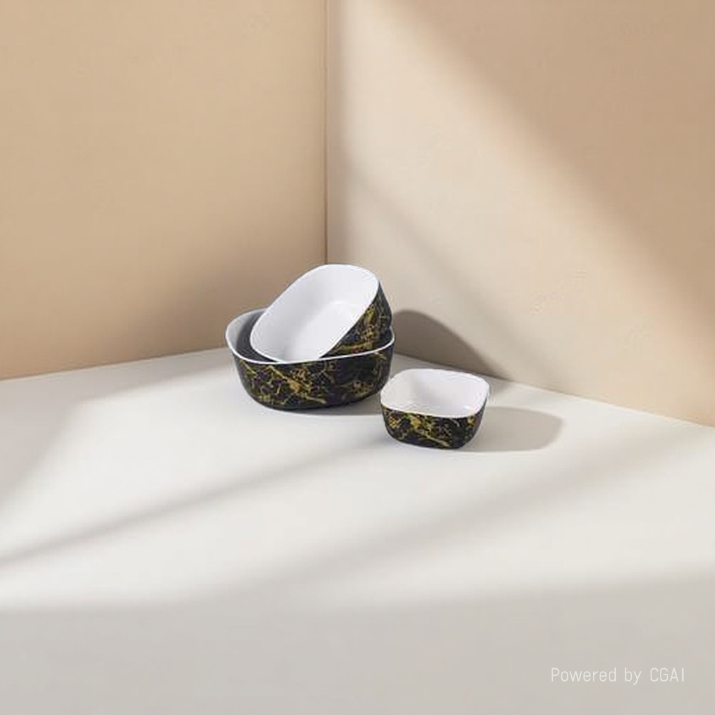 Ceramic salad bowls, instant noodle bowls, wooden bowls, household POTS, pans and bowls sets Application Scenario