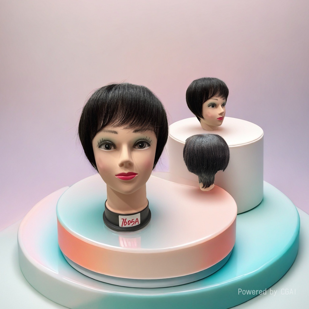 Cross-camera wig for women, short straight hair, high-temperature silk, fashionable and versatile Application Scenario