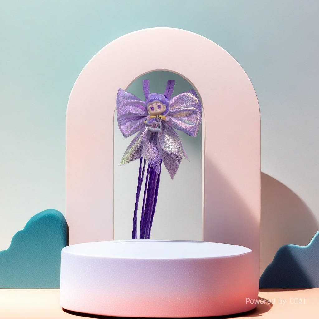 Children's hair accessories, headwear, cartoon hooded crown hair clips, soft silicone material, suitable for babies to wear in summer details Picture