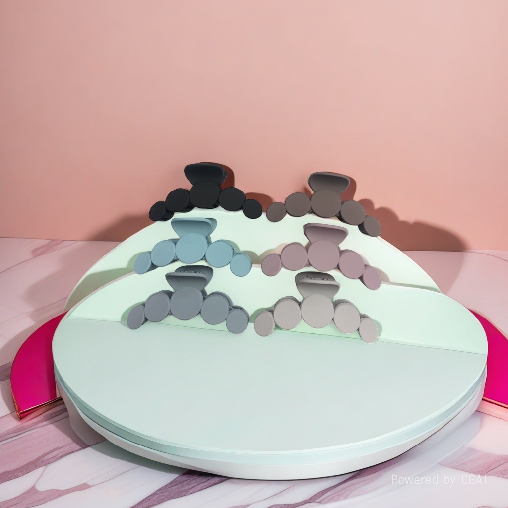 Color grab clip, banana clip, shark clip, hair clip, 180g Application Scenario