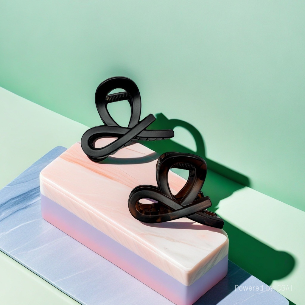 Shark clip, banana clip, grab clip, hairpin set, metal spring, anti-slip, large size details Picture