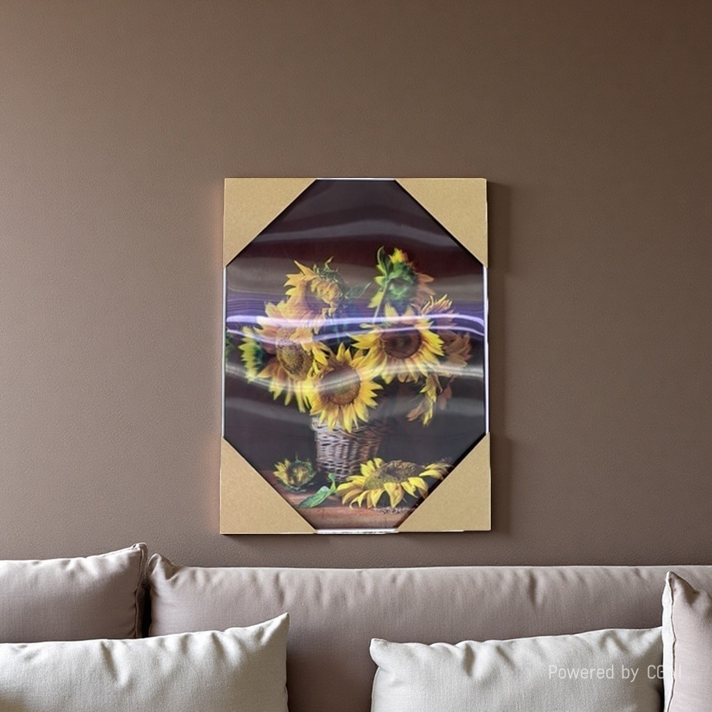 三维立体带框尺寸30X40厘米 一件装36个墙面挂画客厅卧室软装相框画框