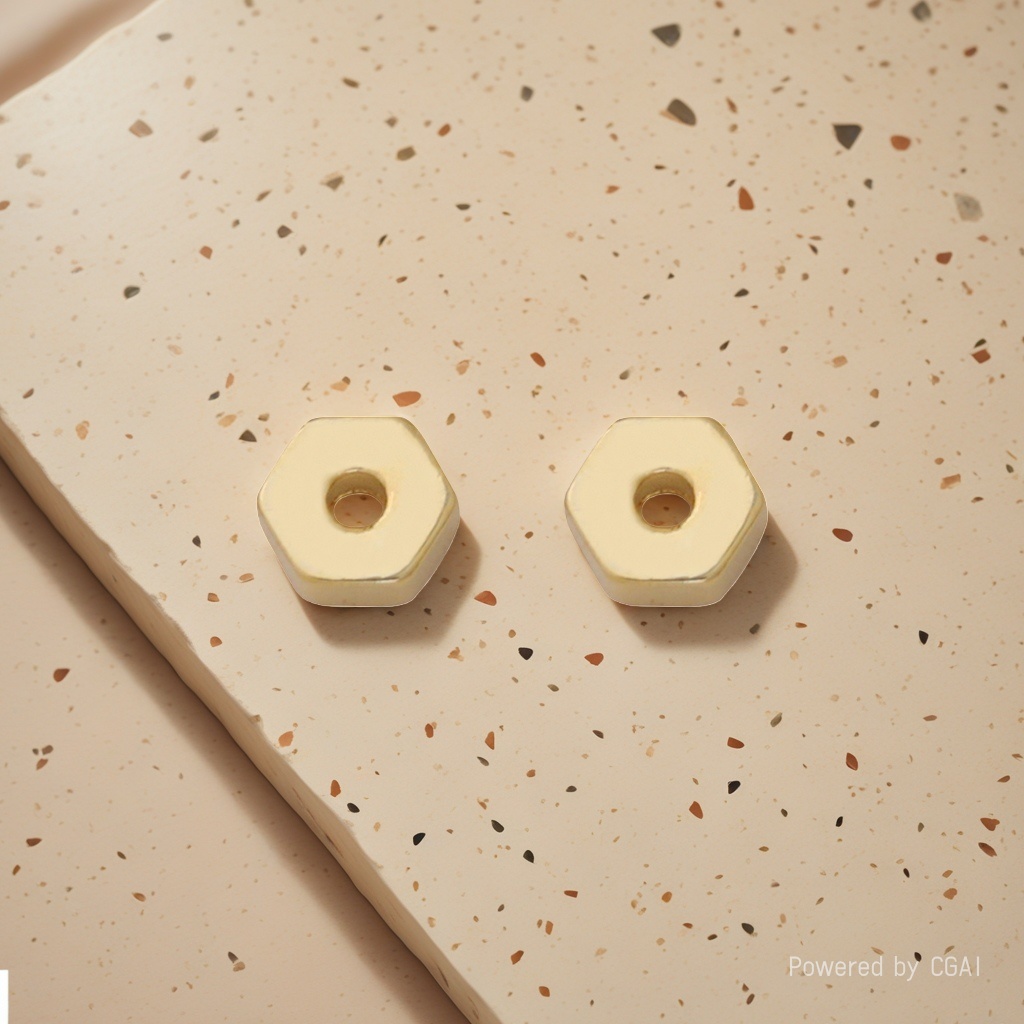 Gold-plated jewelry accessories, metal alloy universal DIY jewelry accessories Application Scenario