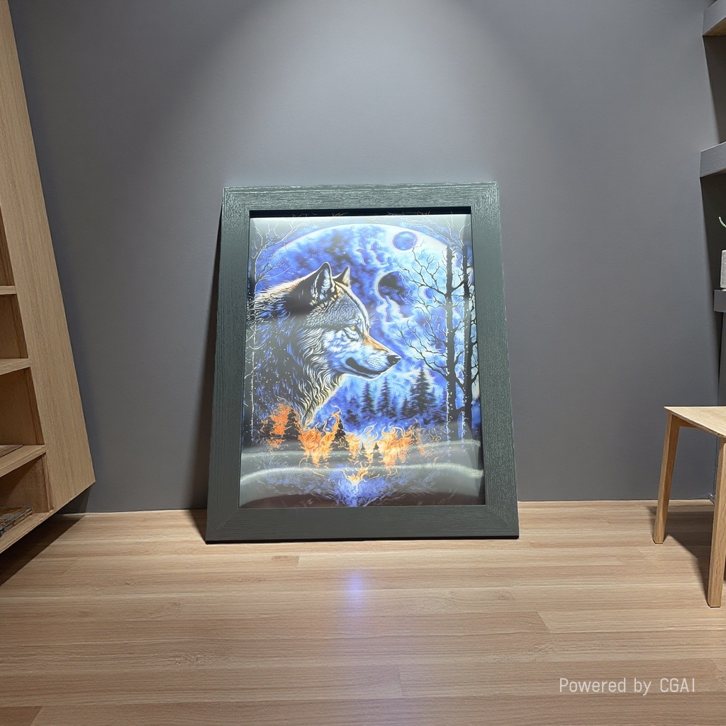 3d paintings, modern decorative paintings, three-dimensional animal paintings, high-definition modern home decorative paintings, living room landscapes, animal paintings, transformation paintings Specification image