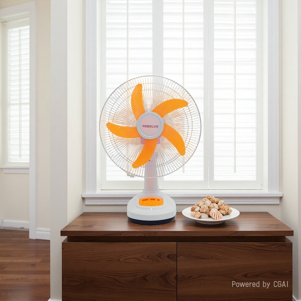 YOBOLIFE's new LM-914 floor-standing fan, a 14-inch solar-powered charging fan, is a best-selling desktop fan. Best-selling small household fans in West Asia, Africa and South America