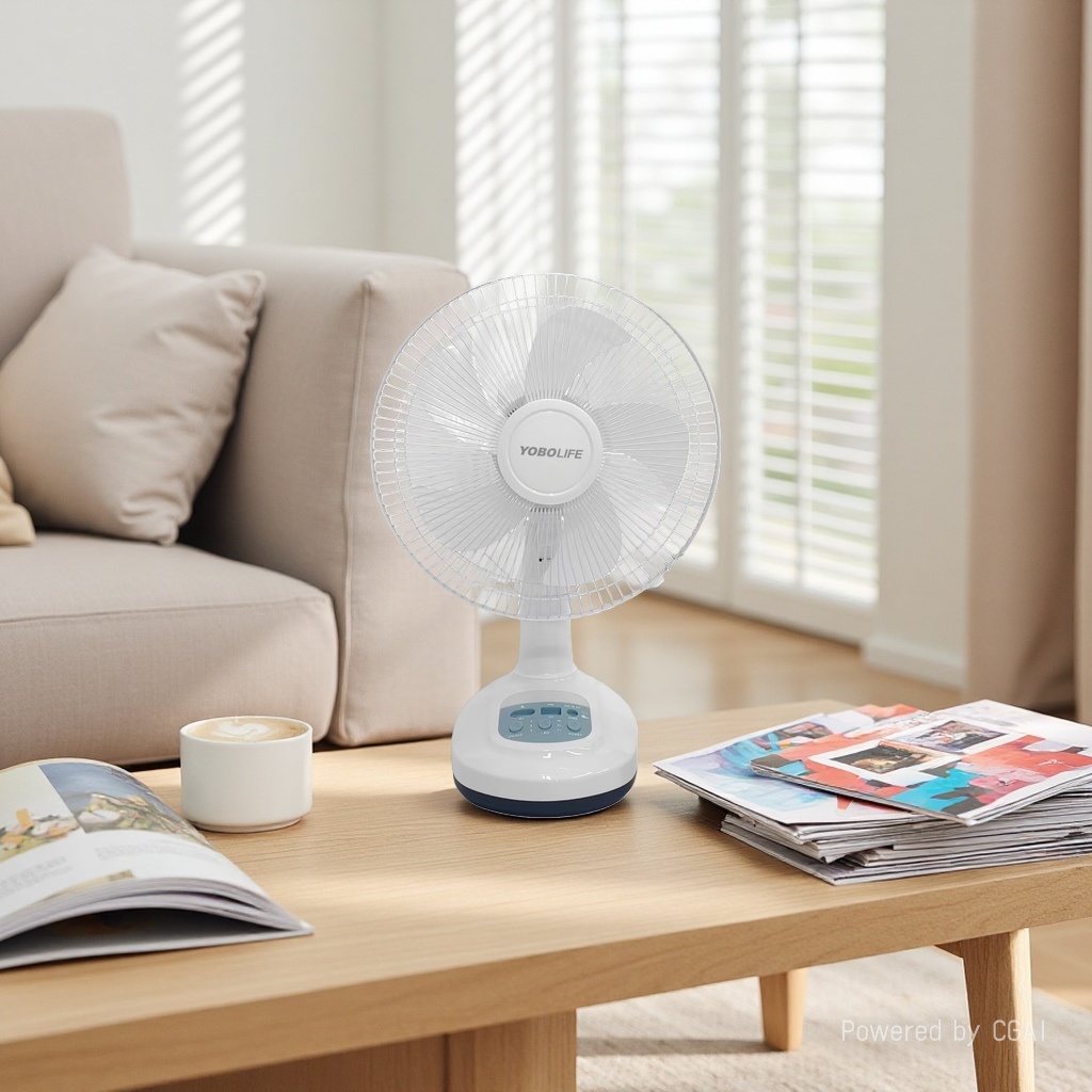 YOBOLIFE nuevo LM-812 ventilador de piso ventilador recargable solar de 12 pulgadas, ventilador de escritorio de oficina de venta caliente dormitorio ventilador eléctrico de escritorio. Venta caliente áfrica América del Sur pequeño ventilador eléctrico doméstico
