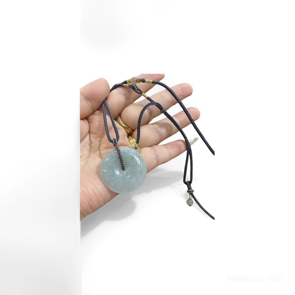 Silver fruit shell bell pendant, golden jade pendant, necklace accessory Application Scenario