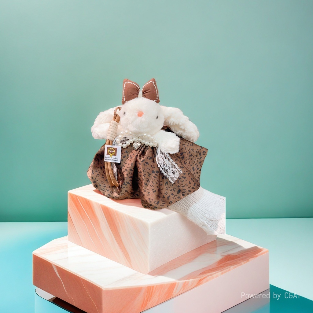 Plush toy, rabbit, cartoon doll, plush rabbit, soft and cute pillow, gift, cute fabric toy Specification image