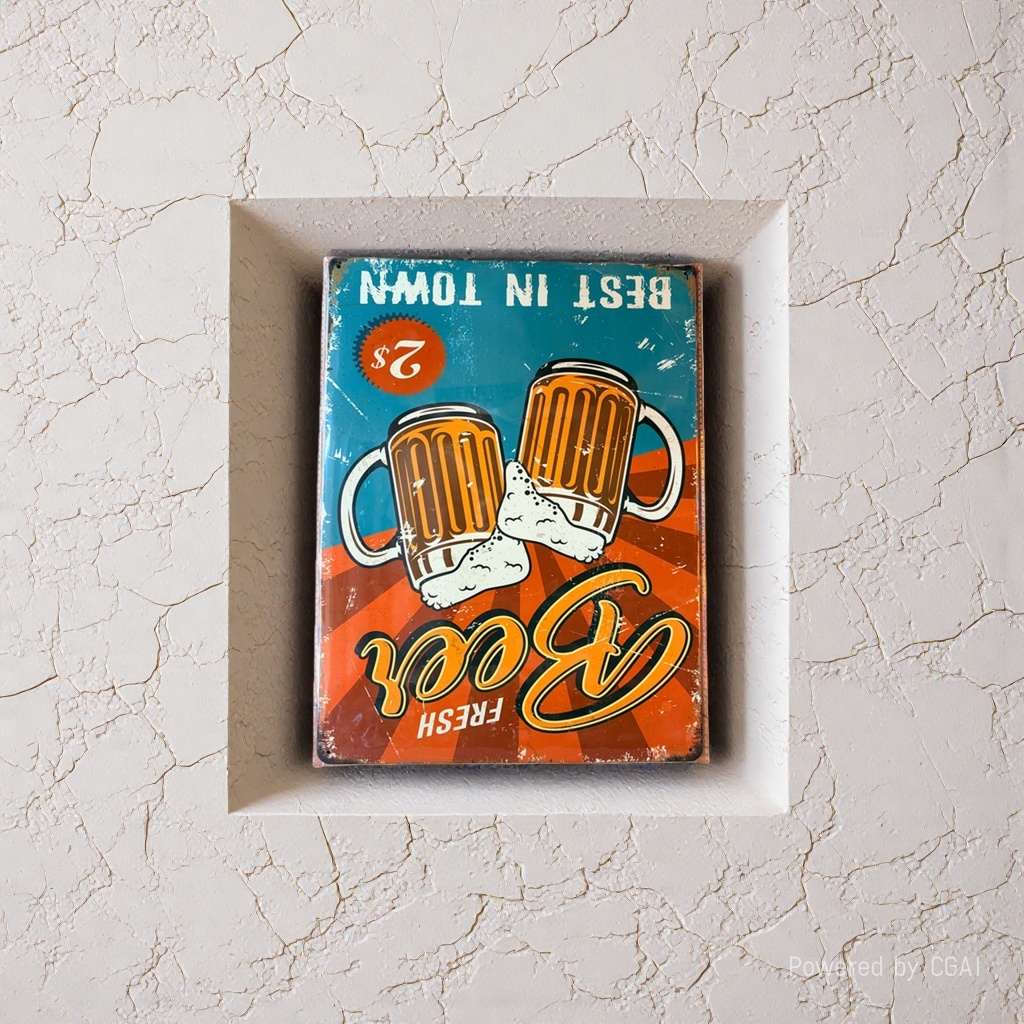 Tin Metal Decor, a cross-border specialty store for decorative tin metal paintings Application Scenario