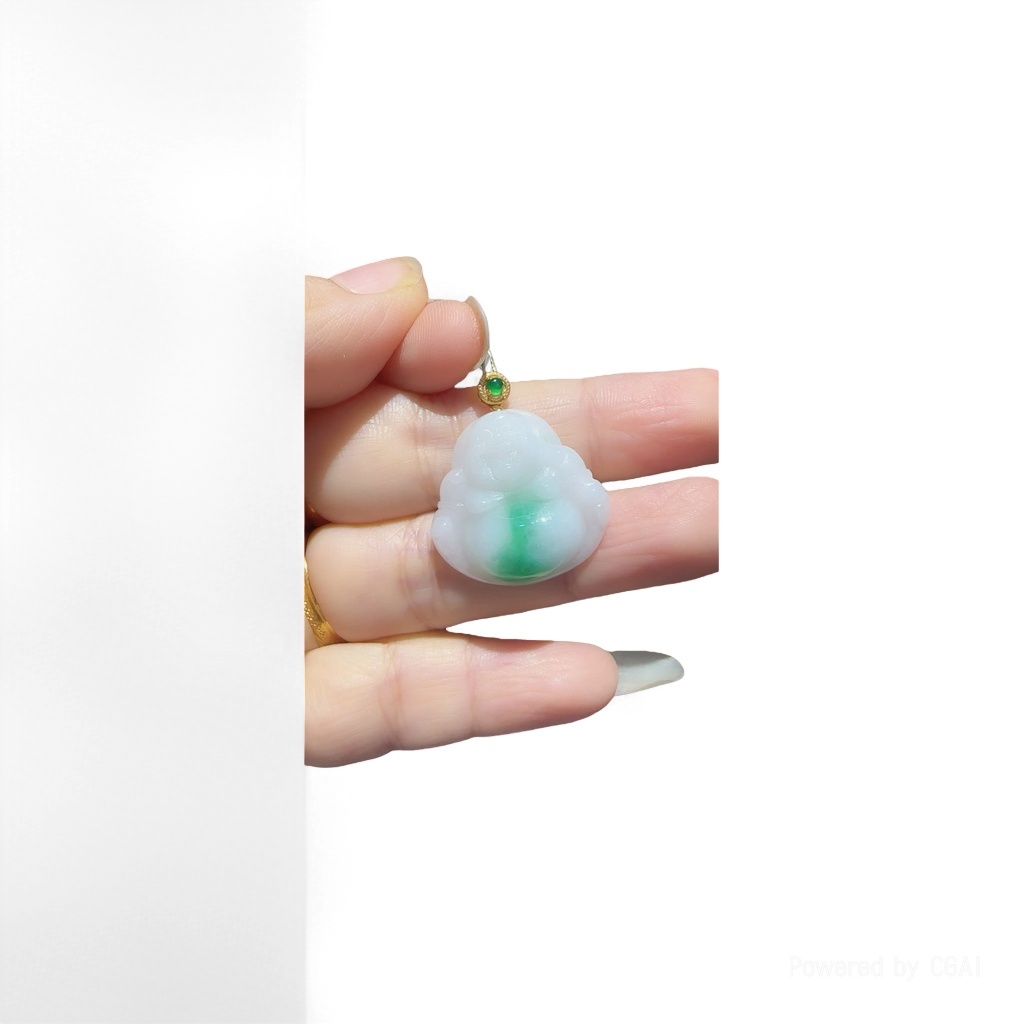 Silver fruit shell bell pendant, golden jade pendant, necklace accessory, 111108945 Specification image