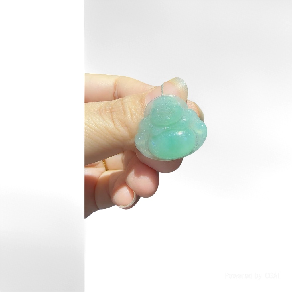 Jade Buddha statue pendant, jade bracelet, crystal necklace, 8mm jade stone jewelry, jade details Picture