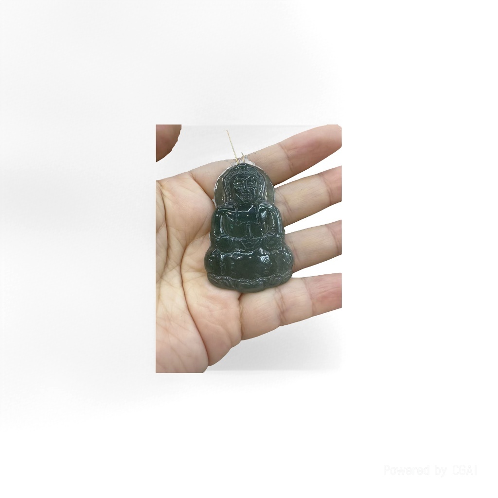Water foam jade, chalcedony, emerald jade bracelet, jade Buddha statue, cabbage ornament, natural jade jewelry Application Scenario