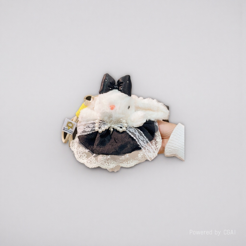 Happy Little Zebra Simulation plush Rabbit Doll Handbag, Cloth Doll Cat backpack, clothes doll 22 Application Scenario