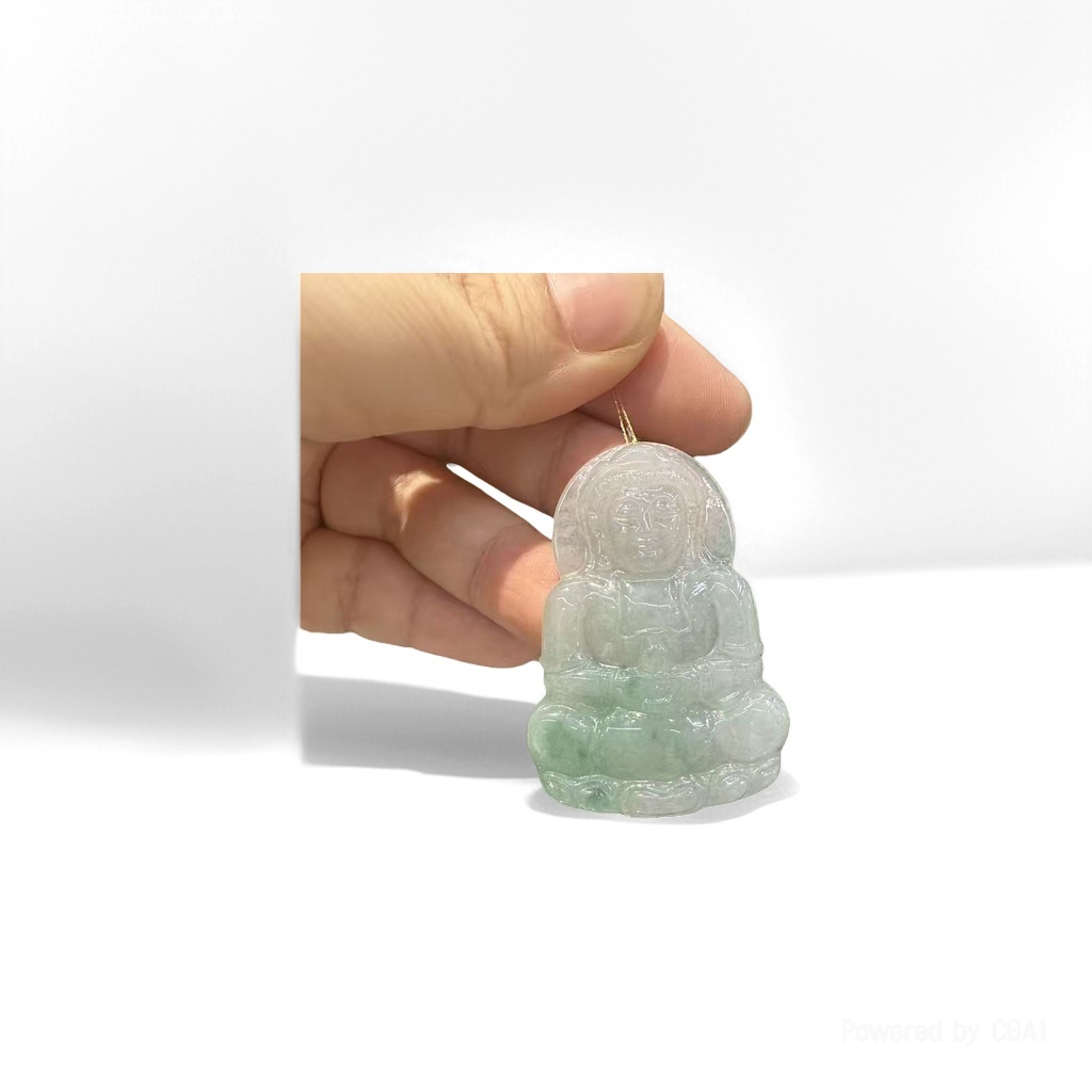 Water foam jade Guanyin pendant, chalcedony bracelet, jade cabbage figurine, jade carving jade bracelet Application Scenario