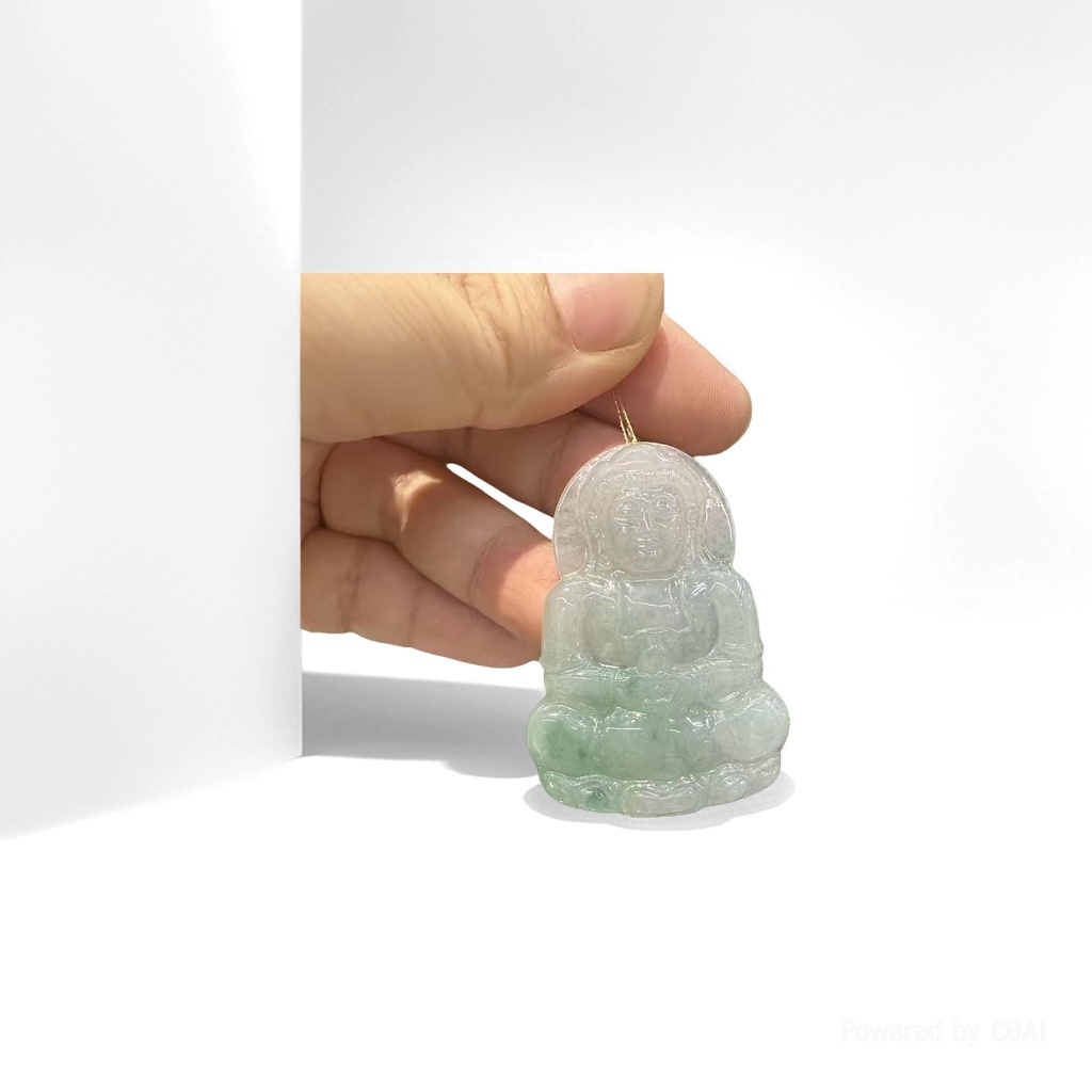 Water foam jade Guanyin pendant, chalcedony bracelet, jade cabbage figurine, jade carving jade bracelet Water foam jade Guanyin pendant, chalcedony bracelet, jade cabbage figurine, jade carving jade bracelet