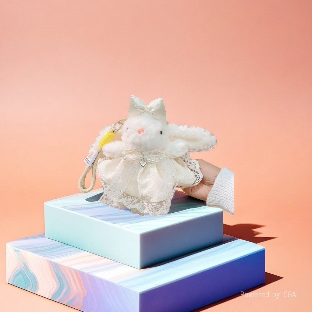 Happy little zebra plush simulation doll, cute cloth doll cat backpack doll, rabbit-shaped clothing doll Application Scenario